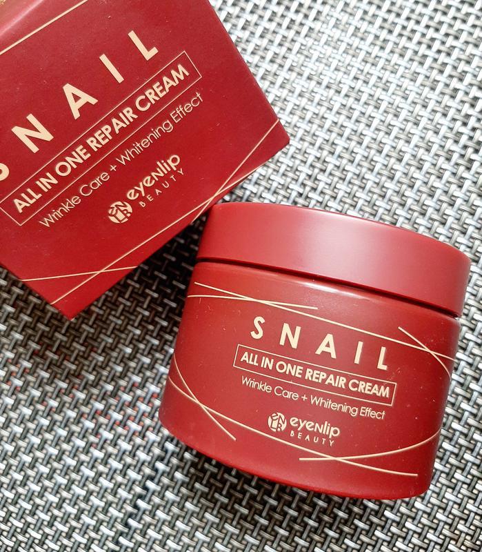 Eyenlip snail all in one repair cream крем для обличчя з екстрактом ...