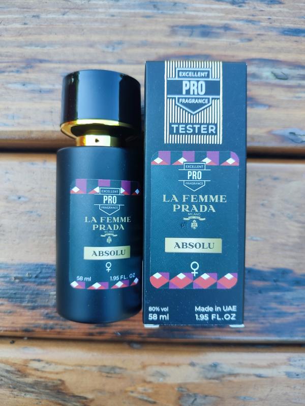 la femme absolu tester pro 58 200 halterneck prada group