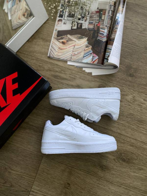 Женские кроссовки nike air force 1 low all white найк аир форс — цена ...