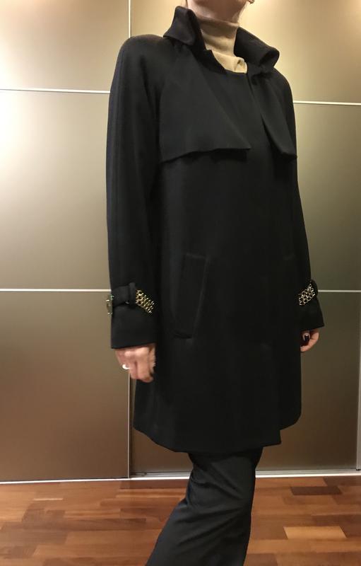 Пальто elisabetta franchi, чёрное — цена 7000 грн в каталоге Пальто ✓  Купить женские вещи по доступной цене на Шафе | Украина #29313906