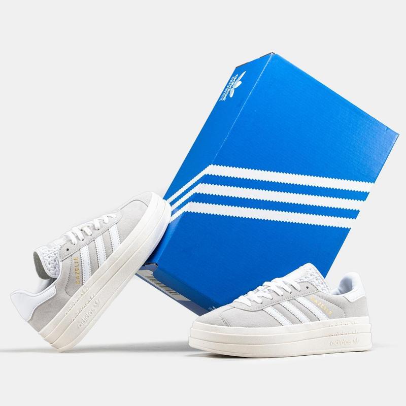 Adidas gazelle grey one / ftwr white online