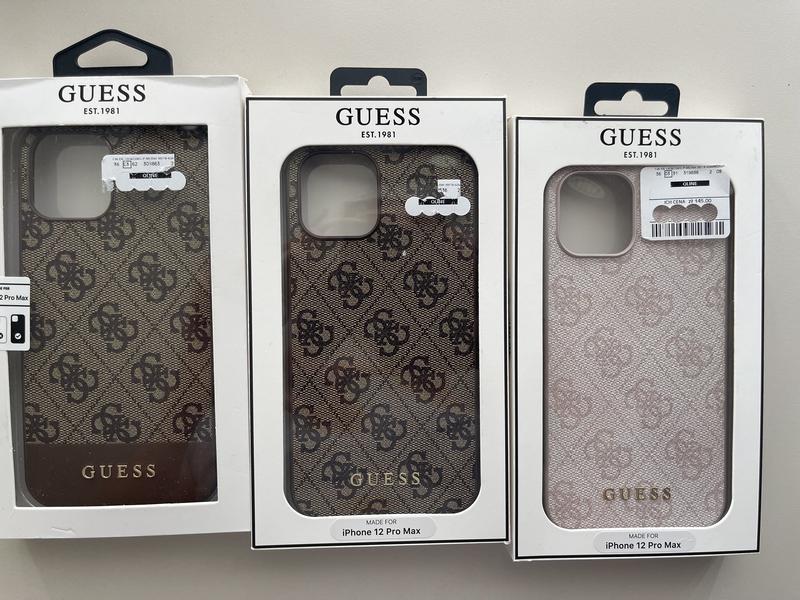 Продам новые оригинальные чехлы guess для iphone 12 pro max. посередині ...