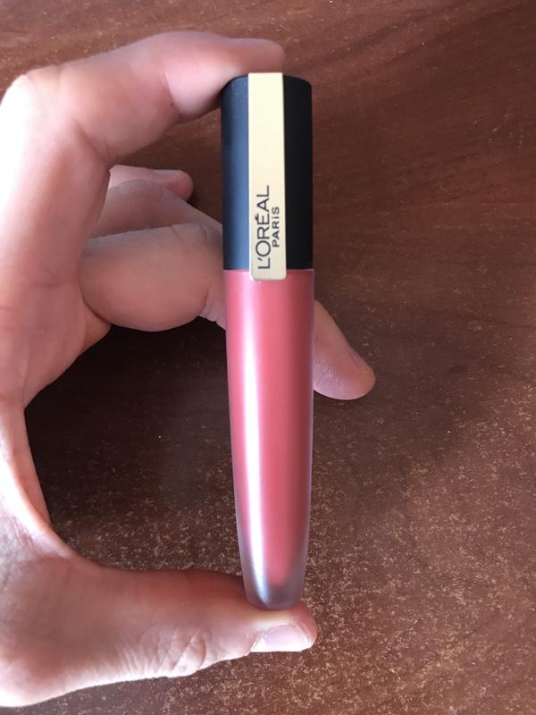 Жидкая стойкая матовая помада-тинт для губ l'oreal paris rouge ...