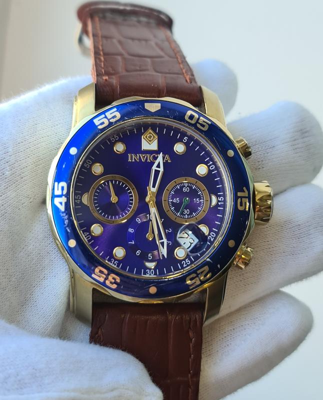 invicta pro diver 17882 chronograph 48mm 200m 4250 129245856