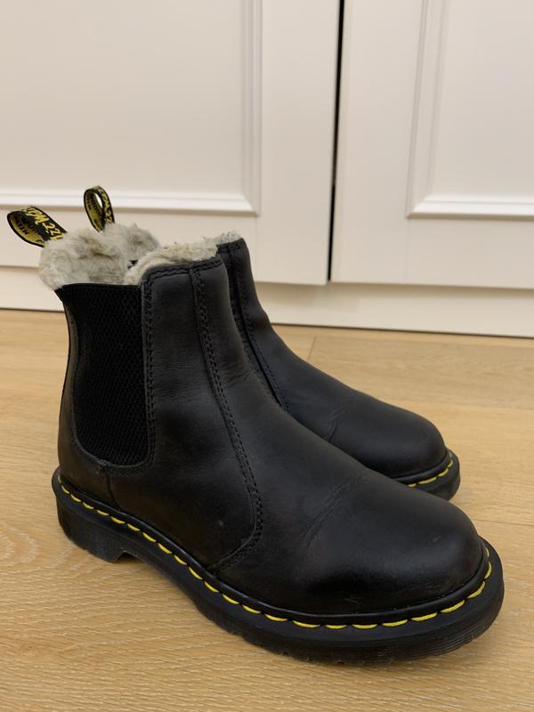 dr martens fur lined leonore