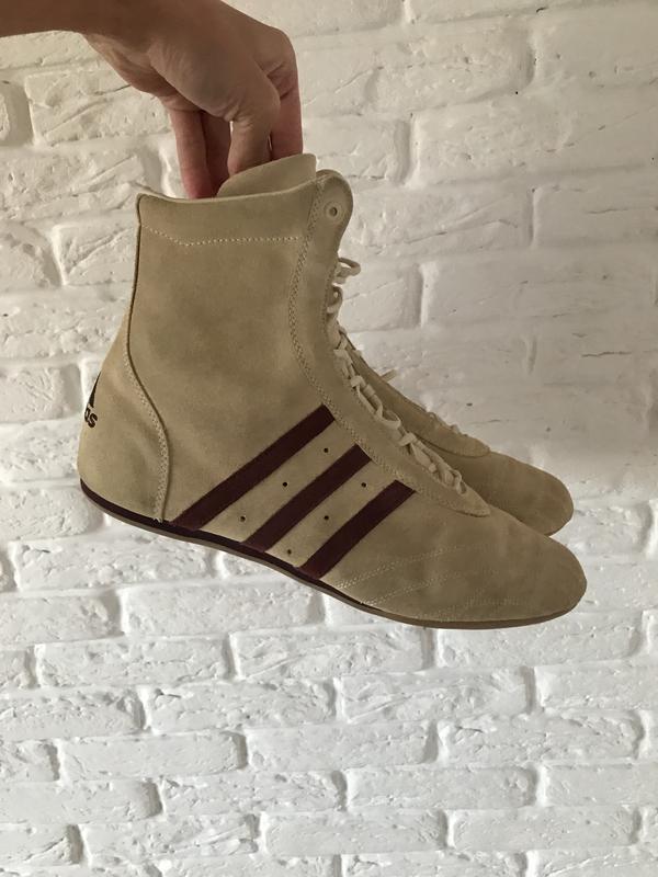 Кроссовки боксерки adidas prajna high кожа замш для бокса в зал 28.5 см —  цена 399 грн в каталоге Кроссовки ✓ Купить мужские вещи по доступной цене  на Шафе | Украина #30694353