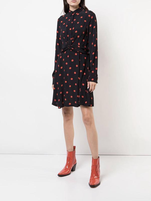 Ganni barra best sale dress