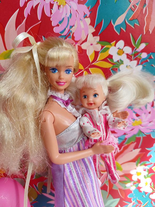 strollin fan barbie and kelly 1995 1200 129423397