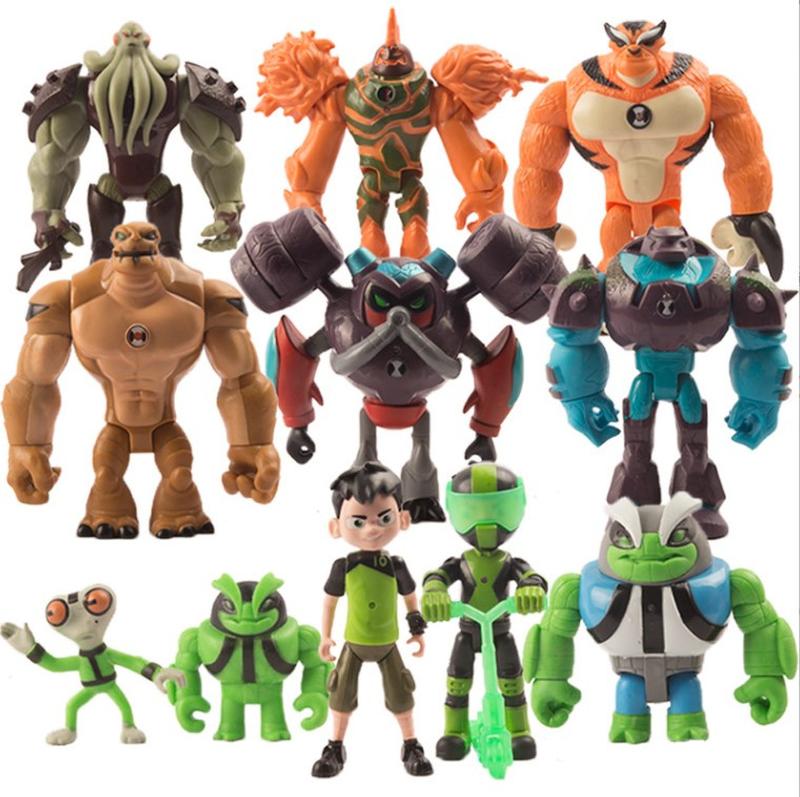Коллекция фигурок бен 10 ben 10 игровой набор 11 фигурок героев бен ...