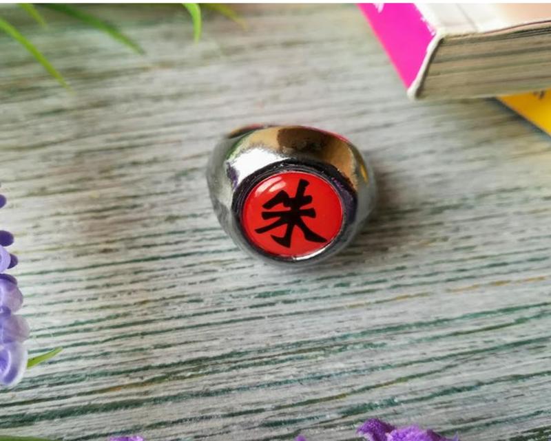 Кольцо итачи учиха itachi наруто naruto перстень с иероглифом алой птицы акацуки "шаринган — цена 194 грн в каталоге Кольца ✓ Купить женские вещи по доступной цене на Шафе