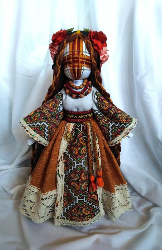 Кукла мотанка оберег подарок handmade doll — цена 4500 грн в каталоге  Интерьерные куклы ✓ Купить товары для дома и быта по доступной цене на Шафе  | Украина #129632352