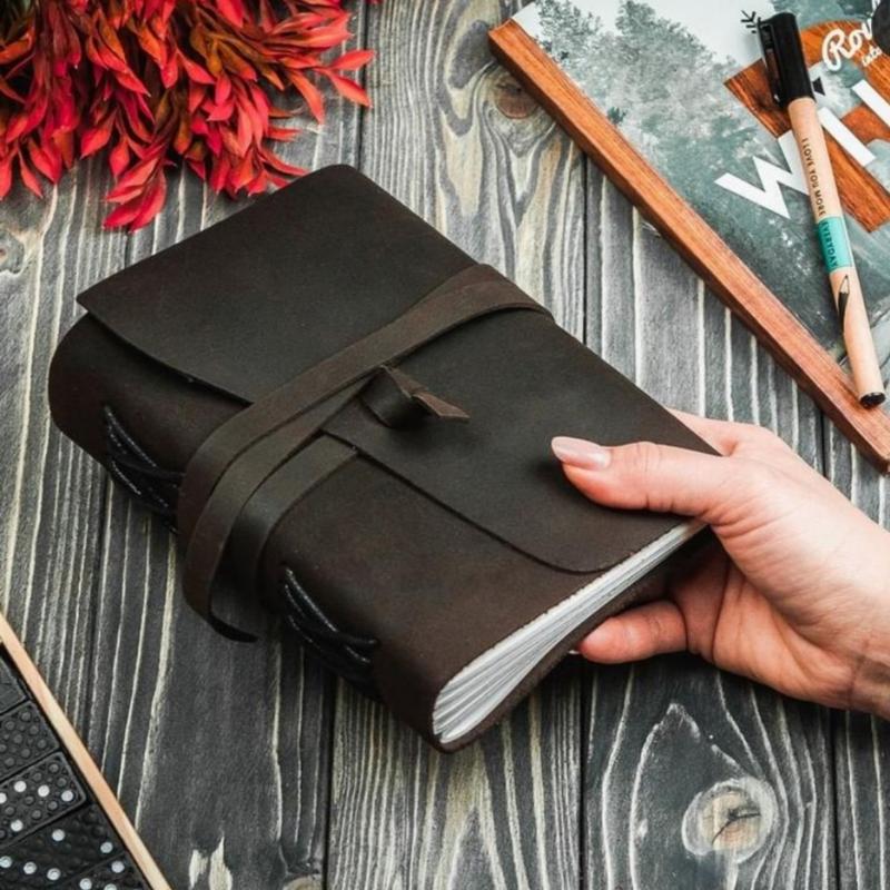 Блокнот кожаный, ручной работы, ежедневник,планер — цена 1000 грн в ...