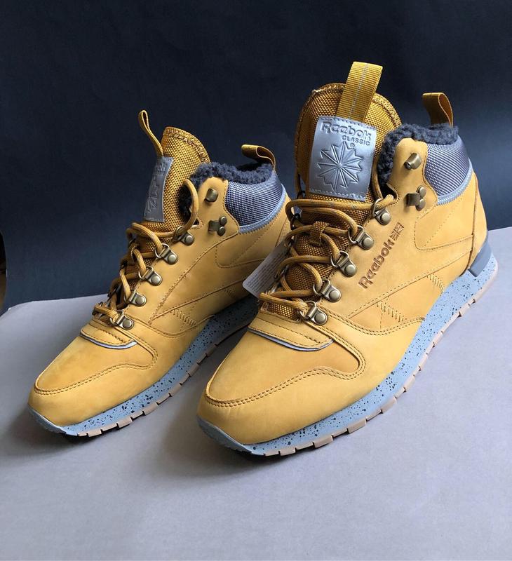reebok classic leather mid sherpa ii