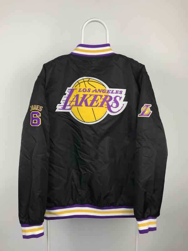 Los angeles lakers nba куртка бомбер — цена 1800 грн в каталоге Куртки ...