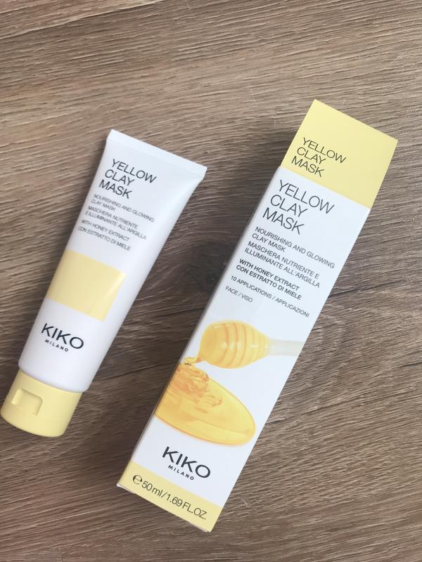 Маска поживна і осветляющая kiko milano yellow clay mask — цена 220 грн в каталоге Маски для