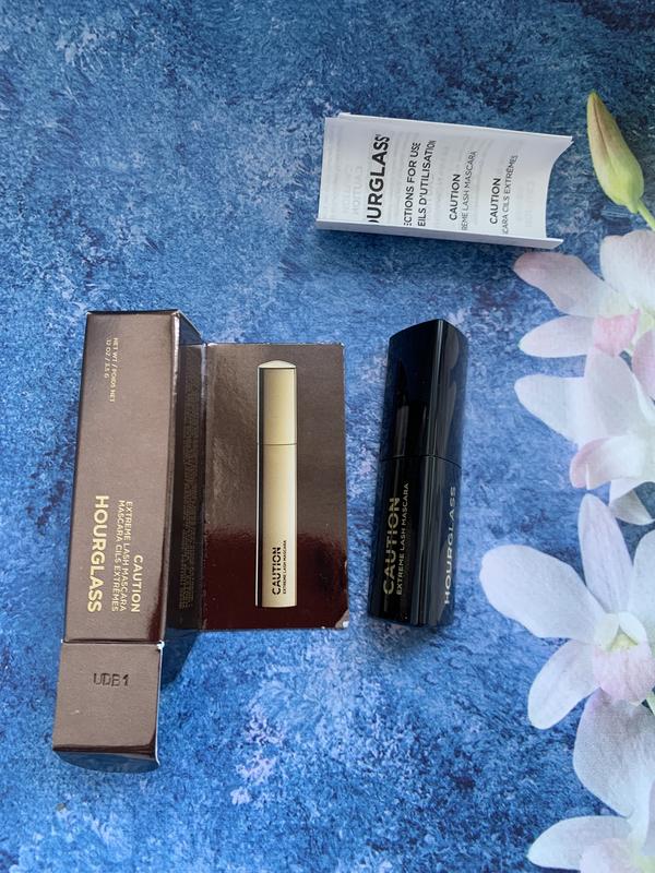 Тушь для ресниц hourglass caution extreme lash mascara mini ultra black