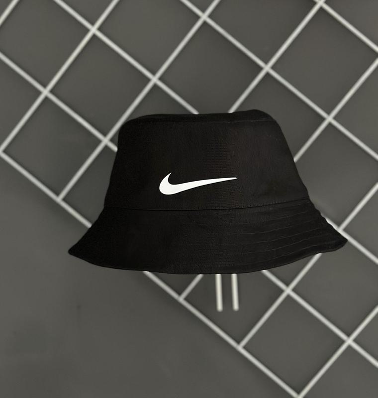 Панама мужская женская nike летняя черная панамка найк универсальная ...