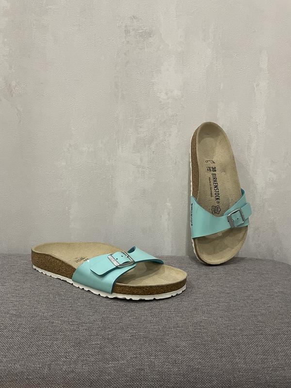 Летние сланцы сандалии тапки шлепанцы birkenstock, размер 38, 24.5 см ...