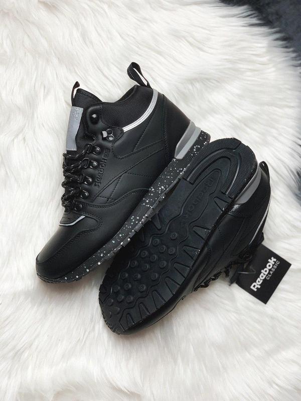 reebok classic leather mid sherpa