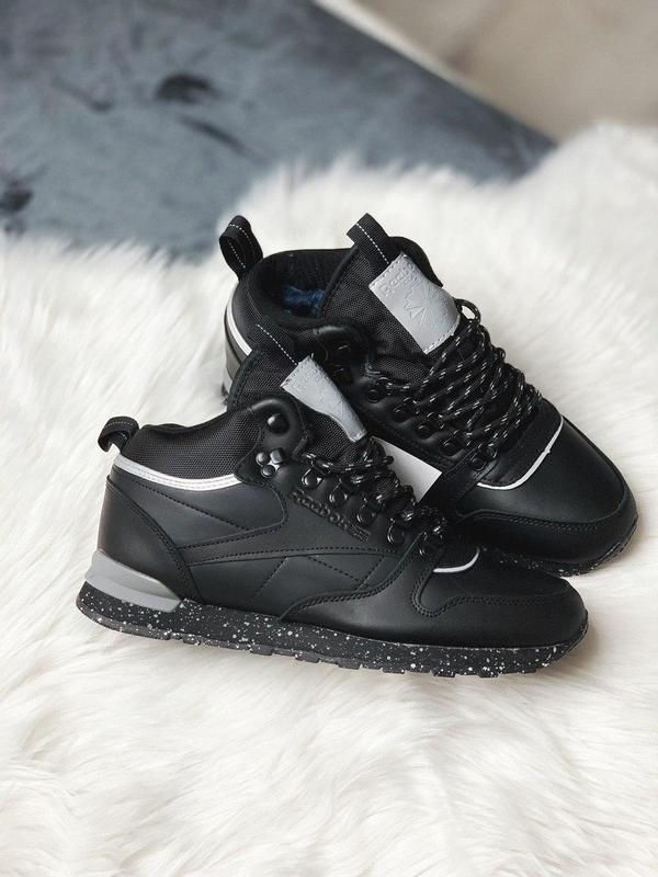 reebok classic leather mid sherpa