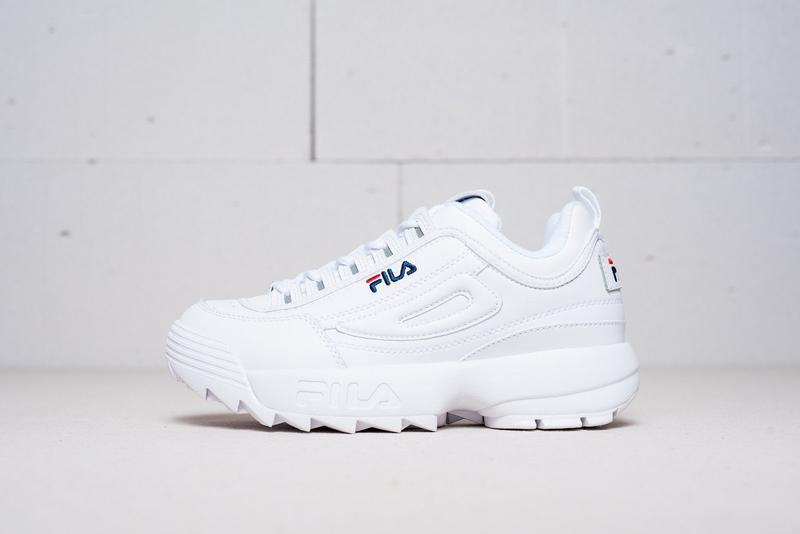 Кроссовки женские fila disruptor 2, белые (фила, филы, женская обувь ...