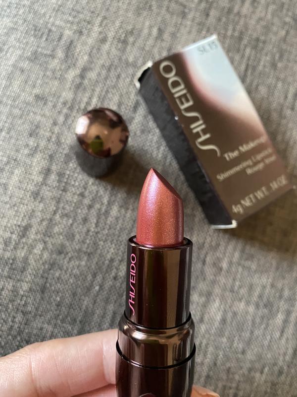 Губная помада shiseido shimmering lipstick rouge irise №sl15, оригинал ...