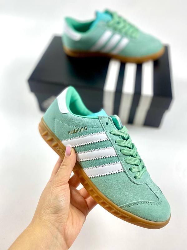 Кроссовки adidas gazelle женские adidas кожа adidas hamburg жіночі ...