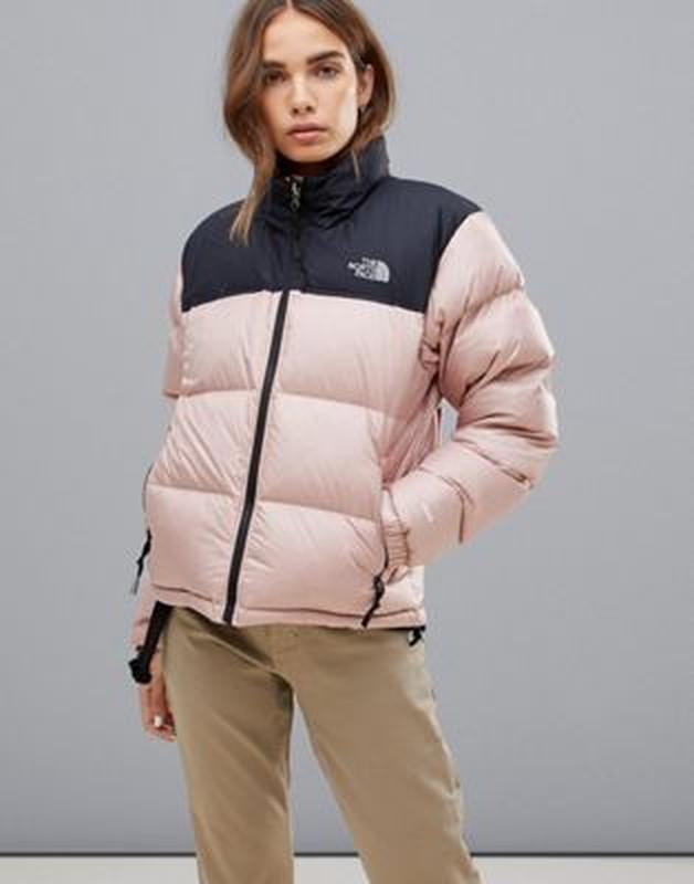 north face nuptse 1996 misty rose