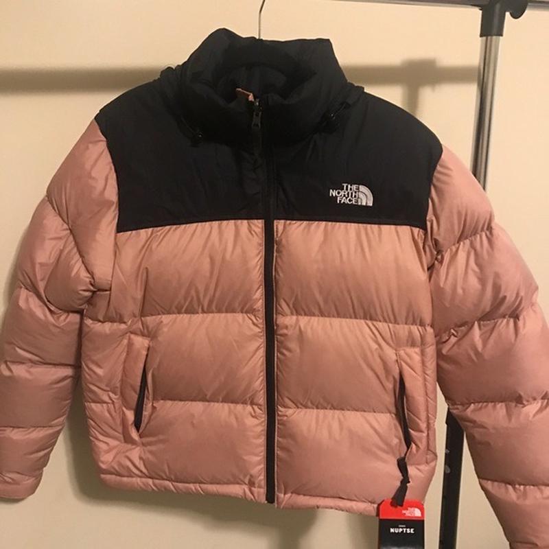 the north face nuptse misty rose