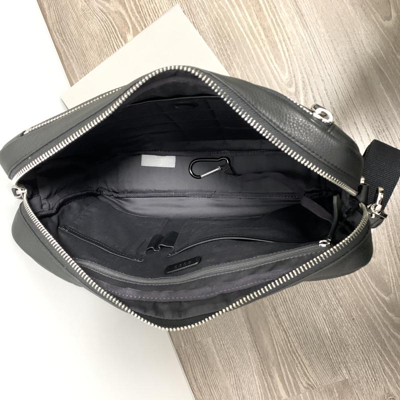 Мужская кожаная сумка ecco eday l messenger bag in black — цена 4640 грн в  каталоге Сумки ✓ Купить мужские вещи по доступной цене на Шафе | Украина  #31349521