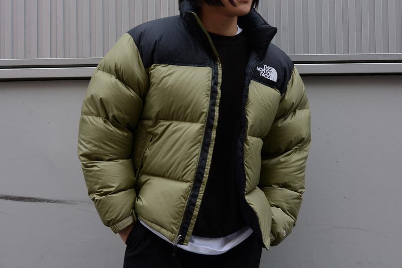 the north face 1996 retro nuptse jacket tumbleweed green
