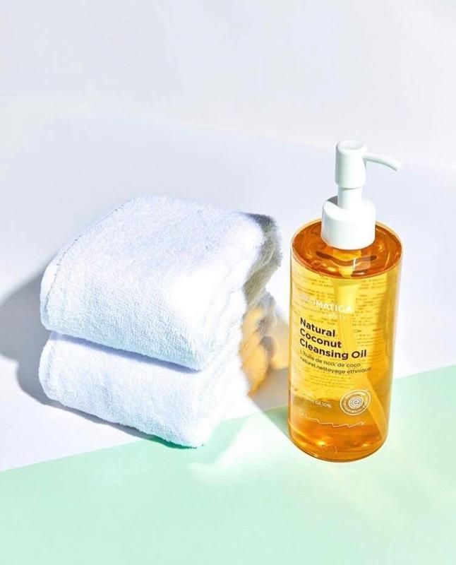 aromatica coconut cleansing oil