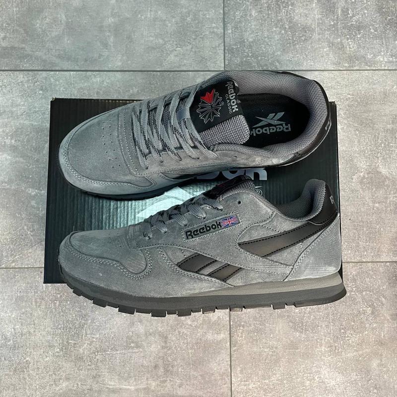 Надежные качественные мужские кроссовки в стиле reebok classic leather ...