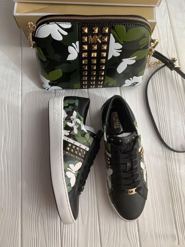 keaton butterfly camo leather sneaker