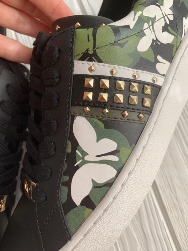 Keaton Butterfly Camo Leather Sneaker Online