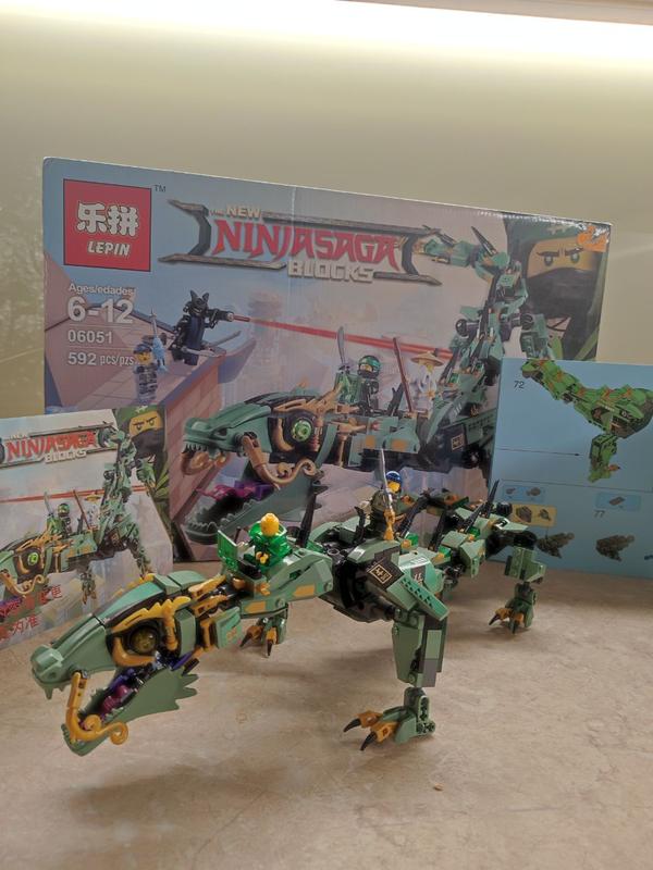 Lego 70612 the lego ninjago movie green ninja mech dragon 500 130548476