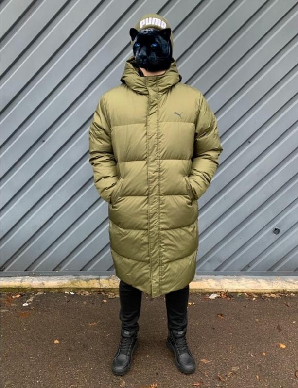 Puma longline top down coat