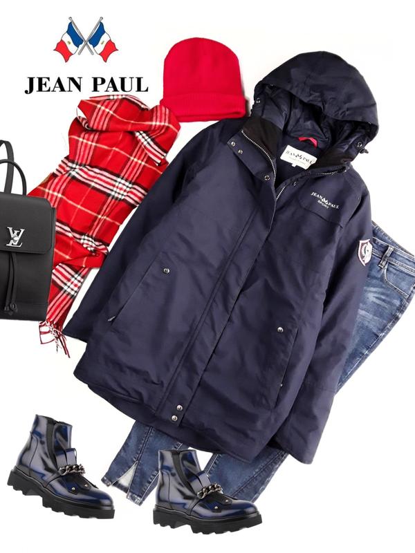 Практичная теплая куртка от jean paul sport — цена 650 грн в каталоге  Куртки ✓ Купить женские вещи по доступной цене на Шафе | Украина #31522081