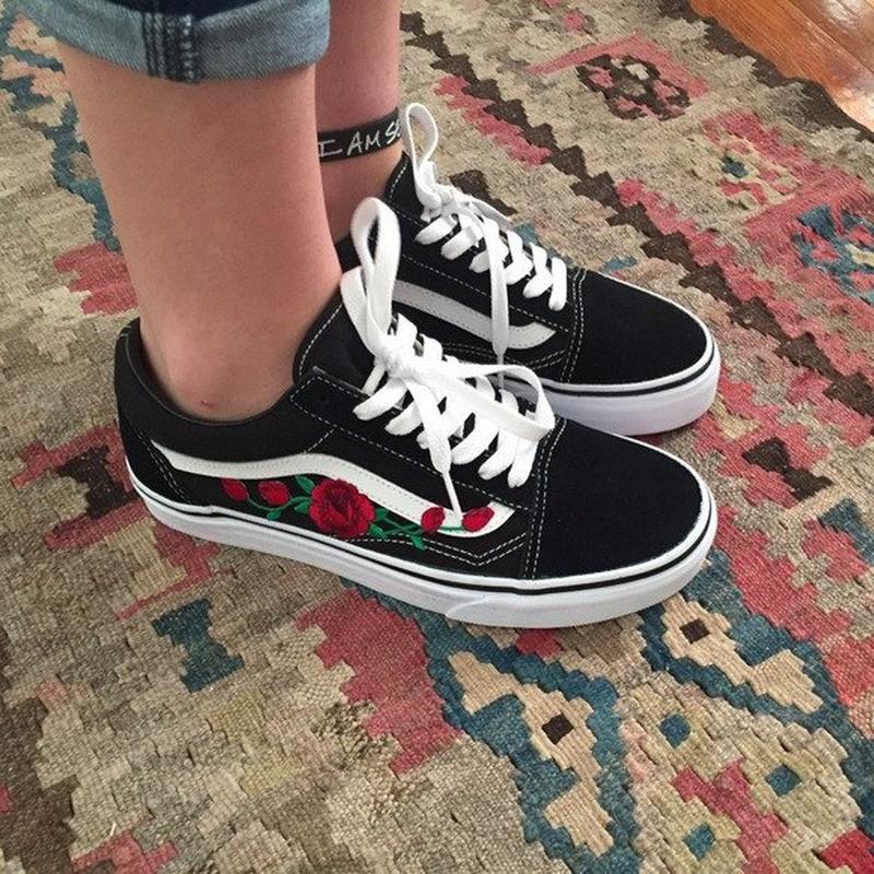 Кеды женские, мужские vans old school, черные, ванс олд скул (вансы ...