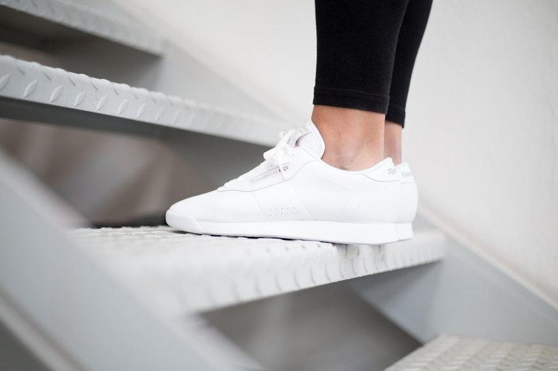 Кроссовки женские reebok princess, белые (рибок принцесс, рибоки ...