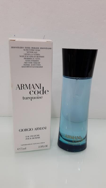 armani code turquoise men