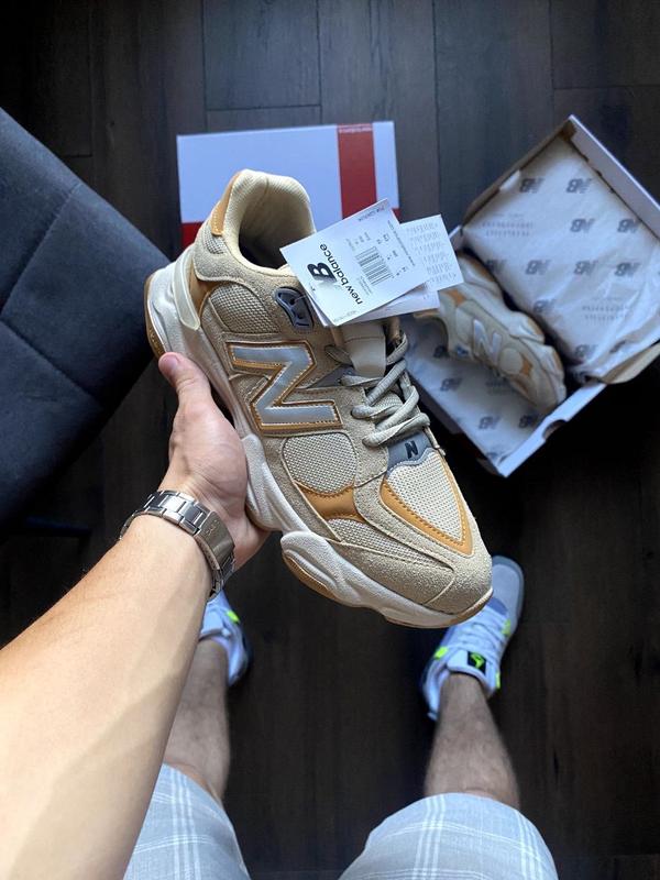 New balance 9060 beige — цена 1999 грн в каталоге Кроссовки Купить ...