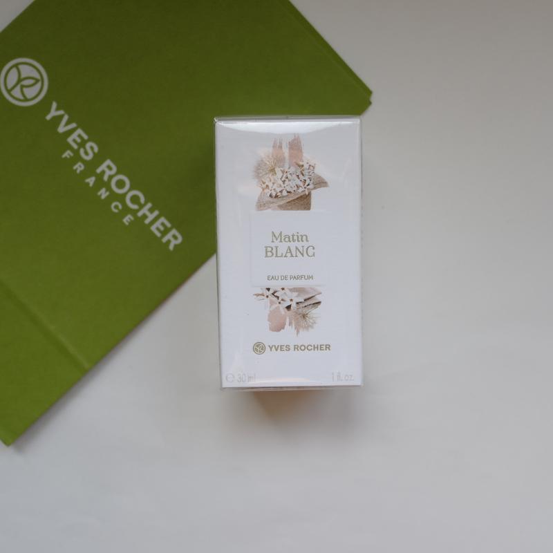 Парфюмированная вода 30мл matin blanc ив роше yves rocher — цена