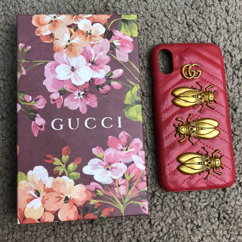 gucci marmont iphone x case