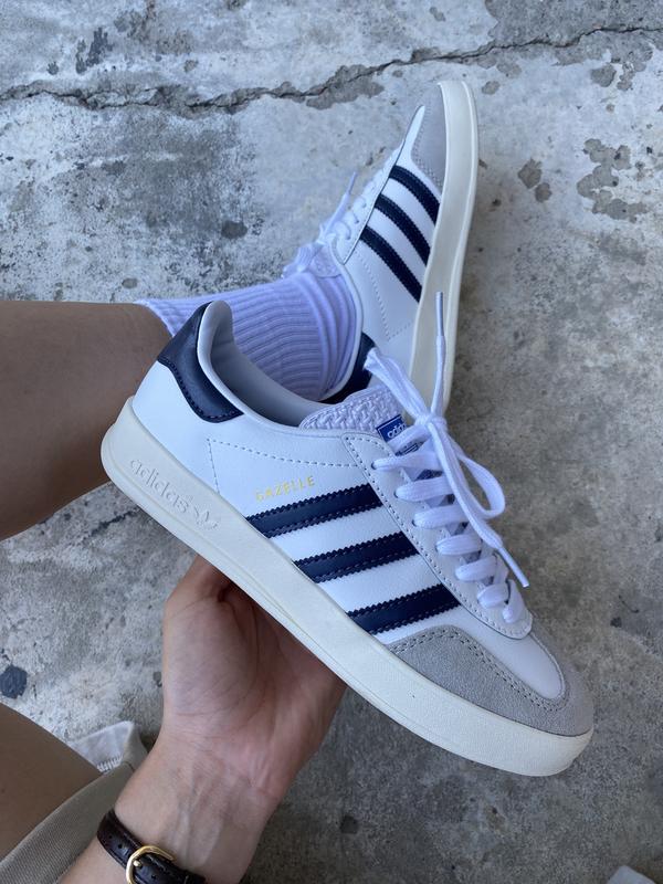 adidas gazelle indoor white blue 40 41 42 43 44 45 2400 131234312