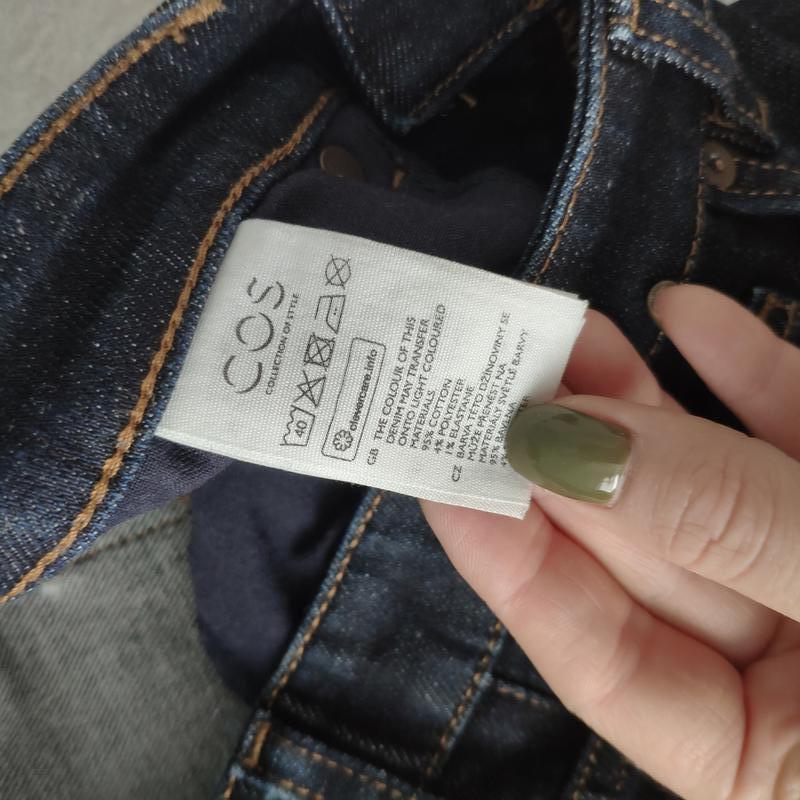 cos high rise skinny fit cropped leg