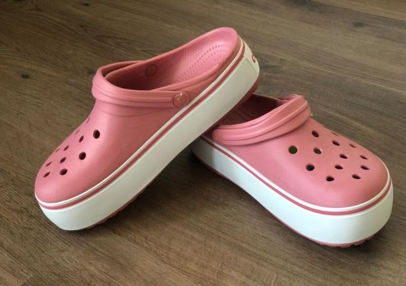 crocs platform blossom