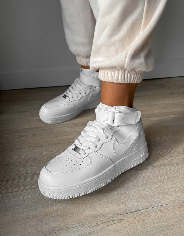 Nike af1 womens white best sale