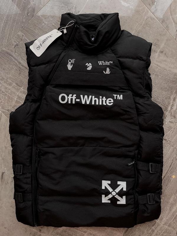 Жилетка off white — цена 1850 грн в каталоге Жилетки Купить мужские ...