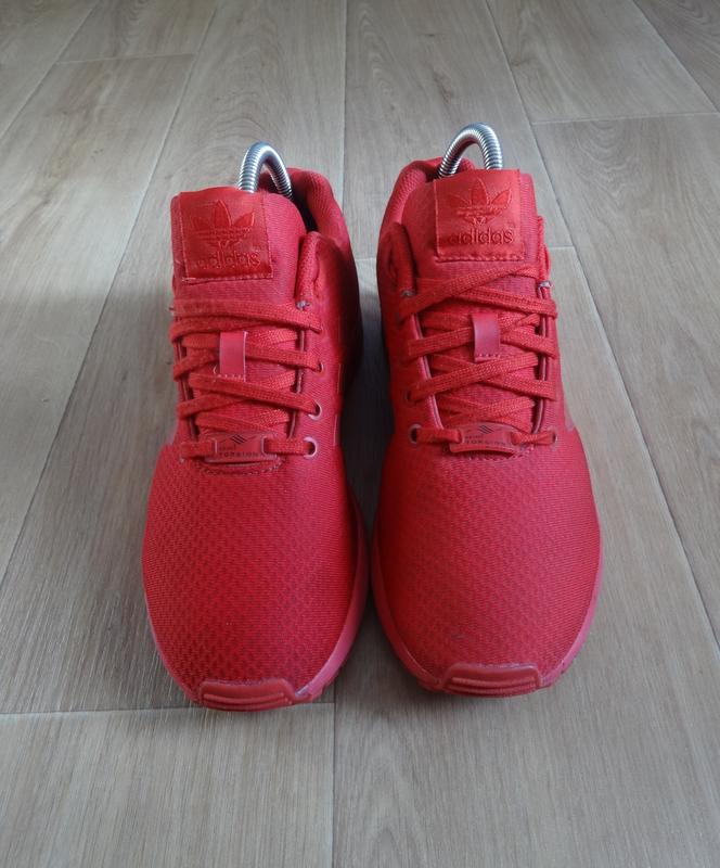 Adidas flux all red best sale